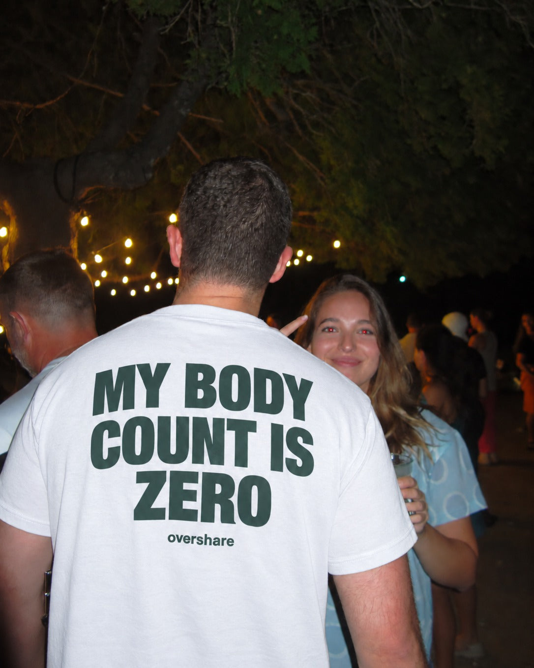 MY BODY COUNT IS ZERO box tee, worn