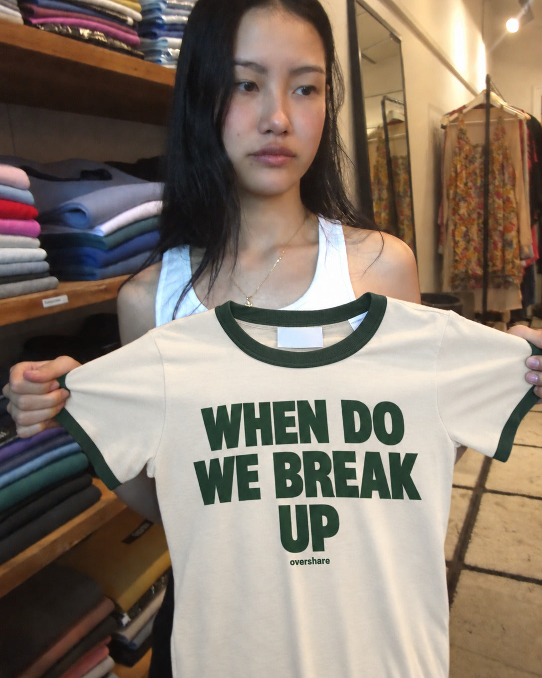 WHEN DO WE BREAK UP ringer, worn